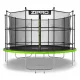  Trambulina de gradina cu plasa de interior pentru copii 12FT 374cm - Zipro