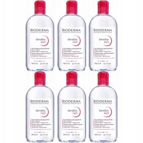  Bioderma Sensibio H2O Soluție Micelară pentru Piele Sensibilă 3L (6 x 500ml)