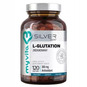   Supliment cu L-Glutation Redus 120 Capsule - Fără Aditivi Artificiali