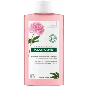 Șampon cu Paeonia Organică pentru Scalp Sensibil, 400 ml