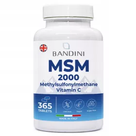   Tablete MSM cu Vitamina C pentru Articulații Sănătoase și Energie - Pachet de 6 Luni