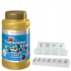   Starlife CARNOSINE STAR cu Vitamina E și Coenzima Q10 - 60 capsule + CADOU