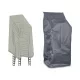 Husă ECO pentru Scaune 65 x 65 cm, Înălțime 80/120 cm - Gri