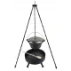  Cazan fonta 8 P SEMIN 40 cm Trepied 120 cm