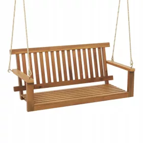    Leagăn mare de grădină din lemn 130 x 63 x 57 cm până la 230 kg