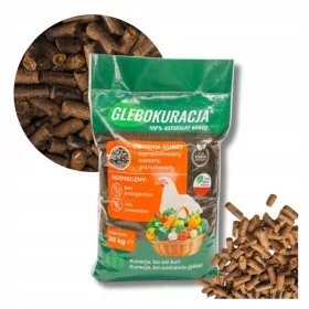    BĂJĂJUR GRANUAT DE PUI ÎNGRĂȘĂMÂNT NATURAL ORGANIC PENTRU FRUCTE ȘI LEGUME 20 KG