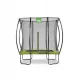  Trambulina Silhouette Garden 153x214cm Exit - Verde
