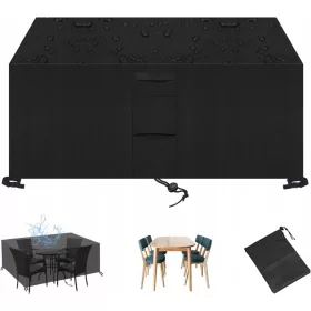   Seturi de Mobilier pentru Grădină cu Huse Impermeabile de Înaltă Calitate