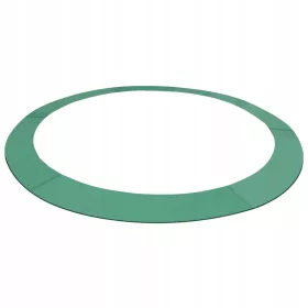    vidaXL Husă cu arc pentru trambulină rotundă 3,96 m PE verde