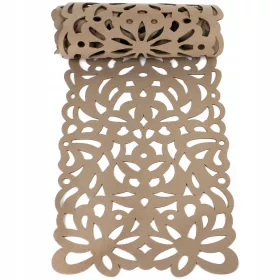   Decorațiune Elegantă din Filc Bej - Protecție și Stil pentru Mobilier