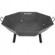  Semineu de gradina ø 80 cm - cazan de semineu loft negru