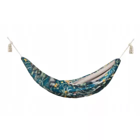    Hamac pentru copii „Jungle Nap” cu model tropical și franjuri