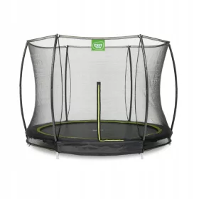    Trambulina supraterana Silhouette ø305cm cu plasa de siguranta Iesire neagra