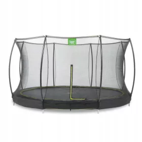    Trambulina supraterana Silhouette ø366cm cu plasa de siguranta Iesire neagra