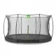  Trambulina supraterana Silhouette ø366cm cu plasa de siguranta Iesire neagra