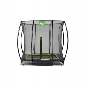    Trambulina deasupra solului silueta 153x214cm cu plasa neagra Exit
