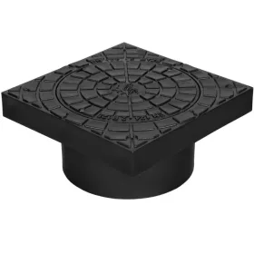   Trapa de inspecție BabylonPlast B12T315R pentru țeavă ondulată 315 mm, cadru 400 × 400 mm, B125