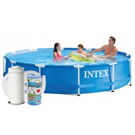    PISCINA 7in1 CADRU DE GRADINA 366x76 cm - INTEX 28212 model 2025
