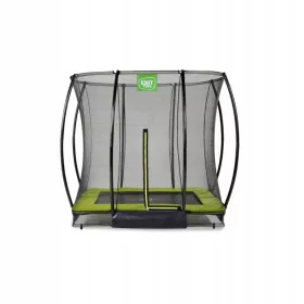    Trambulina deasupra solului siluetă 153x214cm cu plasă verde Exit