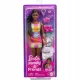  Păpușa BARBIE FAMILY & FRIENDS Booklyn cu haine JBF42