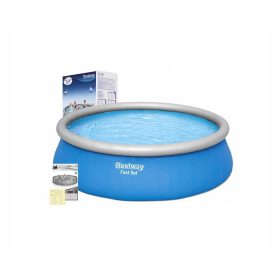    Fast Set 457x122 cm piscina rotunda cu schele Bestway #17289 numai piscina