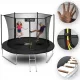  Trambulina Outtec cu plasa 244 cm FT 8 (244-252 cm)
