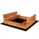  CUTIȚĂ MARE ÎNCHISĂ DIN LEMN IMPREGNAT 120 cm PREMIUM PLIATĂ