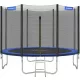  TRAMPOLINA ROTUNDA DE GRADINA CU PLASA DE SIGURANTA CU SCARA SI BARE