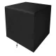 Husă Impermeabilă pentru Mobilier de Grădină - Negru, 90x90x90cm