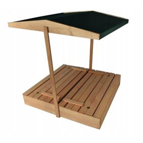  Cutie de nisip impregnata cu acoperis 120x120