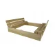  Nisip de gradina inchis NATURAL 120x120 Pin