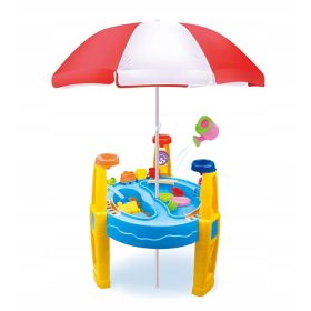  Masa de joaca cu nisip si apa cu accesorii si umbrela