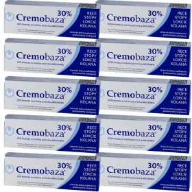   Cremobaza 30% - Crem hidratant pentru pielea uscată, pachet 10 x 30g