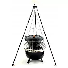  Grill focar 40 grătar din oțel inoxidabil 45 ceaun 13