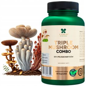   Combo Triple Mushroom: Supliment alimentar cu extracte standardizate de ciuperci