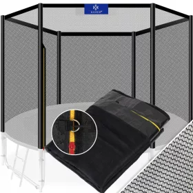  Plasa de siguranta pentru trambulina cu ansamblu cu fermoar