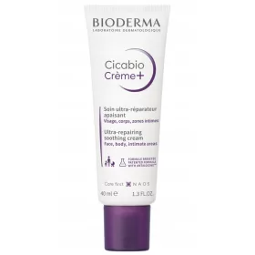  Cremă Regeneratoare Bioderma Cicabio Crème+ 40ml - Ideală pentru Îngrijirea Pielii Iritate