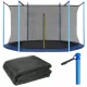  Plasa de trambulină de interior 8FT 244/250 cu 6 stâlpi 8FT/6