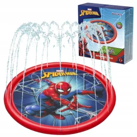    Covoraș De Bazin Cu Fântână Sprinkler Gonflabil Cortina De Apă Pentru Copii 165cm