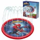  Covoraș De Bazin Cu Fântână Sprinkler Gonflabil Cortina De Apă Pentru Copii 165cm