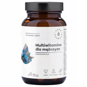   MultiVitamină pentru Bărbați Aura Herbals - 60 Microcapsule