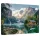 Tablou Wallarena cu peisaj montan 100 × 70 cm