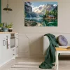 Tablou Wallarena cu peisaj montan 100 × 70 cm