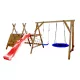  LOC DE JOOCĂ DIN LEMN PENTRU Grădină HAPPY PLAYLOUND LARGO-JUMBO LEMN GRUP NOU