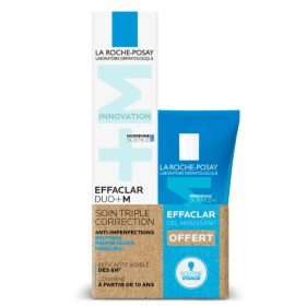  Set La Roche-Posay Effaclar Duo+M pentru Îngrijirea Tenului Gras, Predispus la Acnee