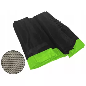    PLASA trambulina rezistenta EXTERIOR 14FT 427cm 6 tuneluri verde