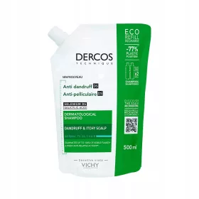   VICHY DERCOS REFILL 500 ML - Șampon Antimătreață pentru Păr Normal și Gras