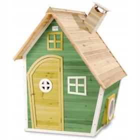  Casa din lemn pentru copii Fantasia 100 Exit - verde