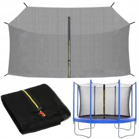    PLASA DE TRAMPLINĂ DE INTERIOR PUTERNICĂ DE PROTECȚIE pentru 8 STÂLPI 426-430 cm 14FT