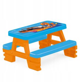    MASĂ DE PICNIC PENTRU COPII DOLU HOT WHEELS 4 PERSOANE PENTRU 4 PERSOANE 2+